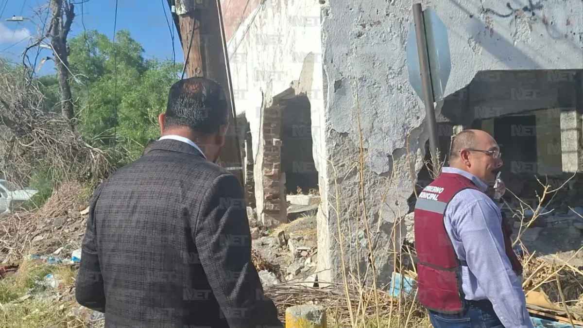 Demuele Municipio vivienda abandonada en El Barreal
