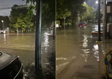 Vecinos de Floresta de San José quedan atrapados por inundaciones