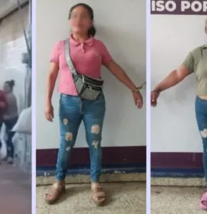 Detienen a dos mujeres tras pelea por presunta infidelidad en Tabasco
