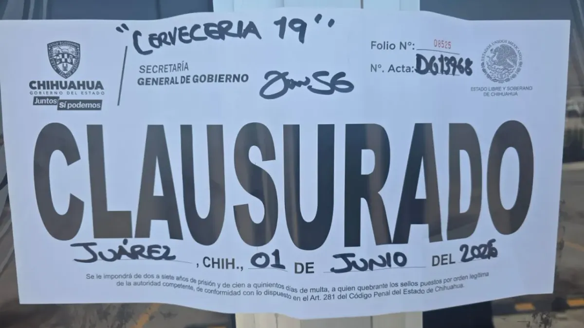 Clausuran Cervecería 19 tras registrarse una riña en el establecimiento
