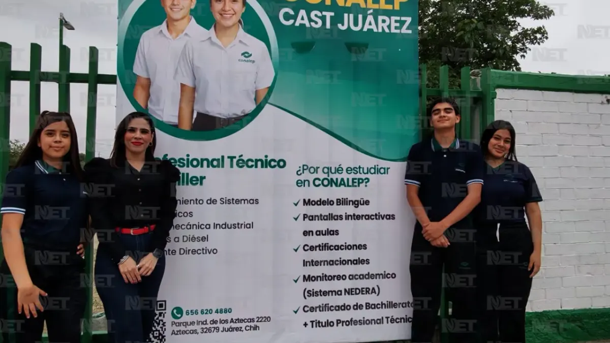 Espera Conalep recursos federales para construir Plantel IV en Juárez