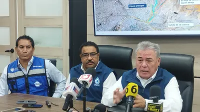 Atienden daños por lluvias en Juárez; presas contuvieron 717 millones de litros