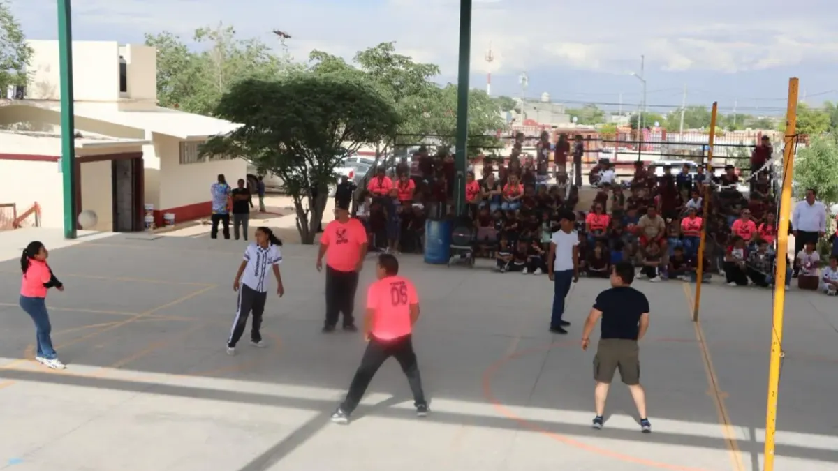 Promueve SSPM deporte y convivencia en primaria juarense