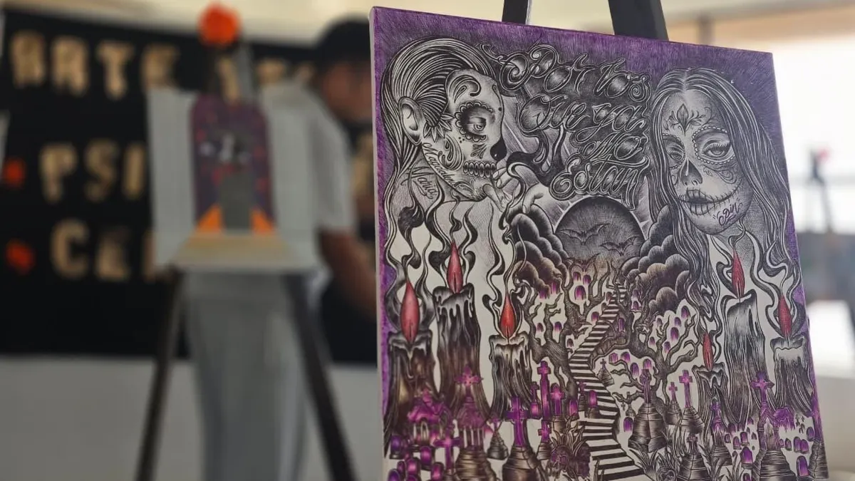 Presentan 22 obras de arte de internos del Cereso 1 en Chihuahua