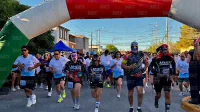 Realiza parroquia primera Carrera por la paz en Pradera Dorada