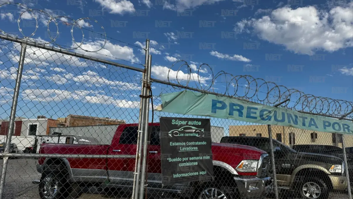 Aseguran lote de autos durante megaoperativo en Juárez