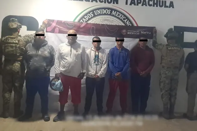 Detiene Marina embarcación con carga millonaria de droga en costa de Chiapas