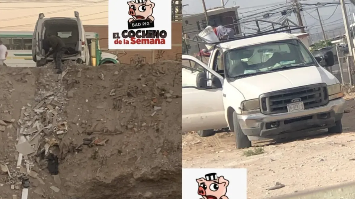Exhiben a quienes tiran basura en vía pública y piden ayuda para identificarlos