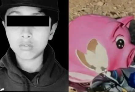 Primer crimen con puerquito rosa en Baja California; un menor es la víctima