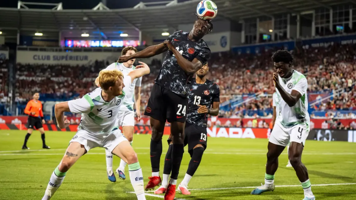 Cierra Canadá preparación mundialista con empate frente a Irlanda