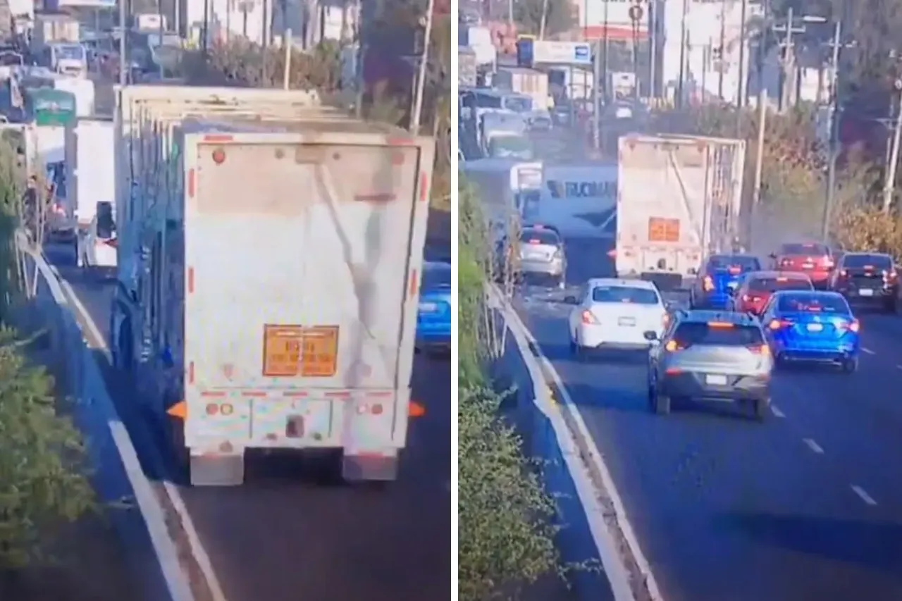 Tráiler sin frenos deja un muerto y cinco heridos tras choque en Guanajuato