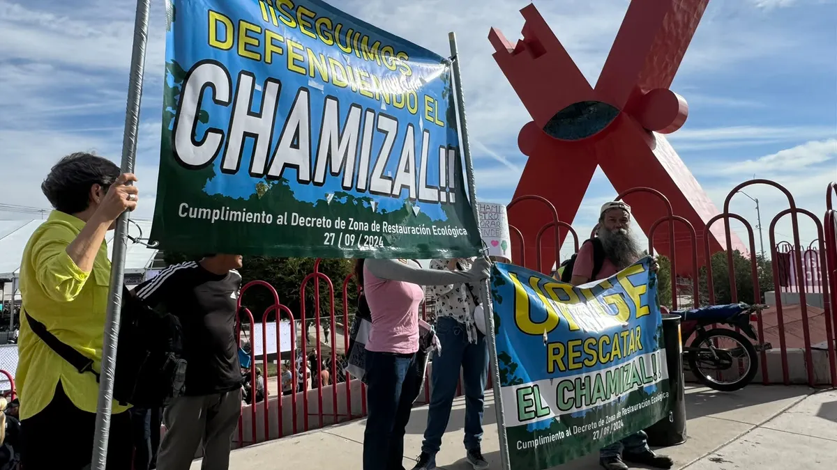 Manifestaciones visita de Shainbaum 2do informe