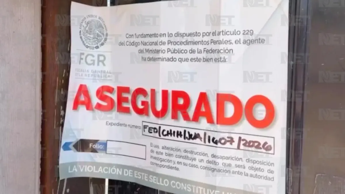 Catea FGR dos inmuebles investigados por presunto huachicol