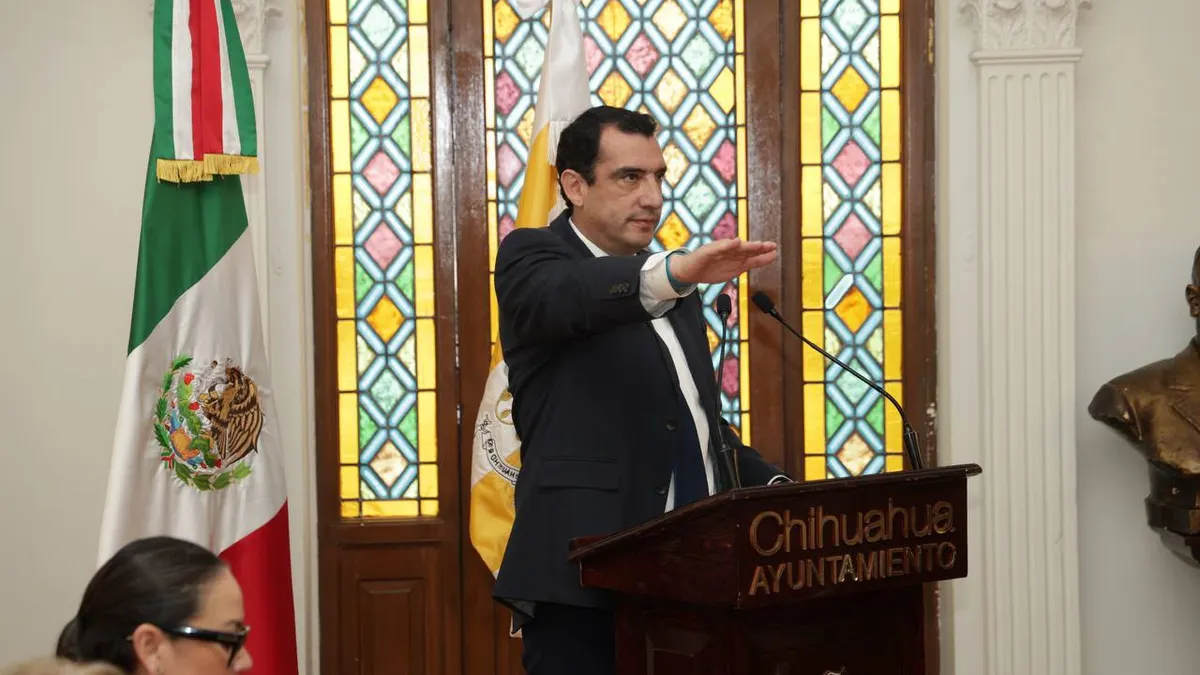 Asume René Chavira presidencia municipal de Chihuahua