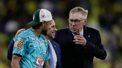 Neymar vuelve a entrenar con Brasil pero sigue en duda ante Haití