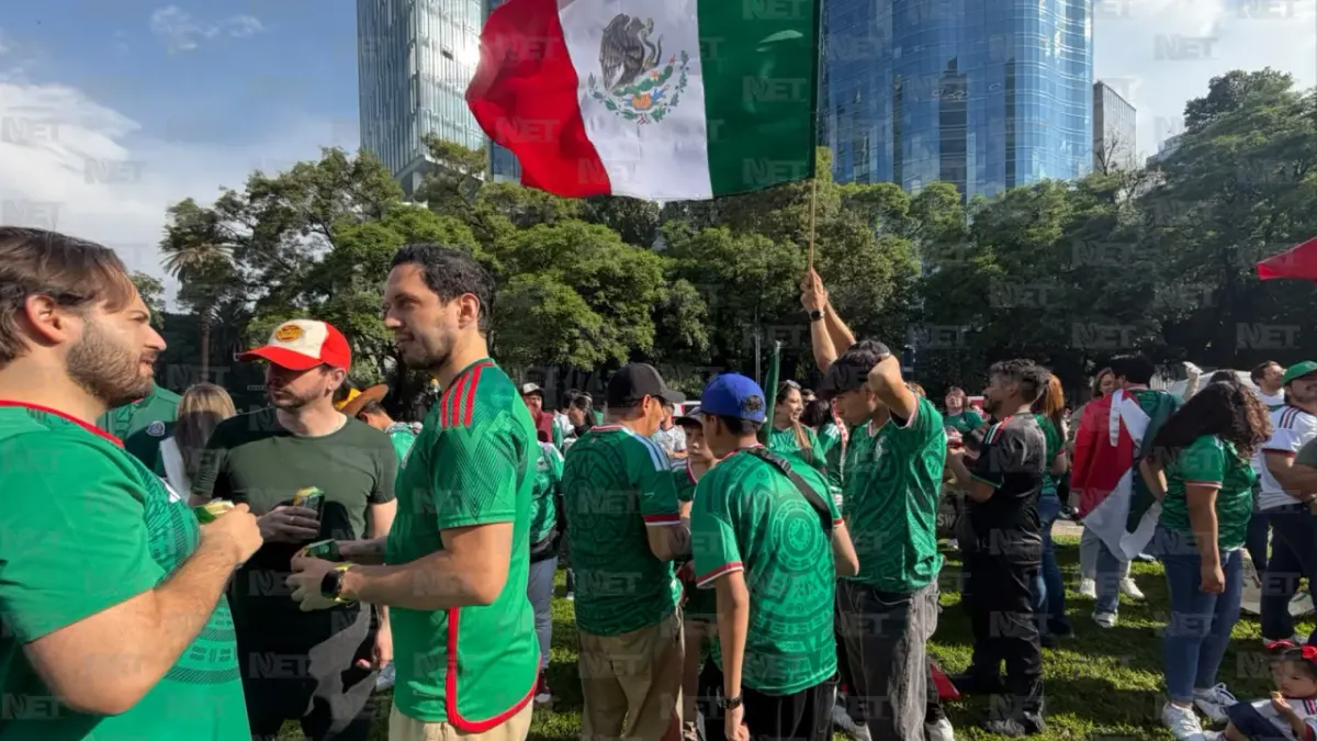 Reunió Ángel de la Independencia a 150 mil aficionados tras triunfo del Tri