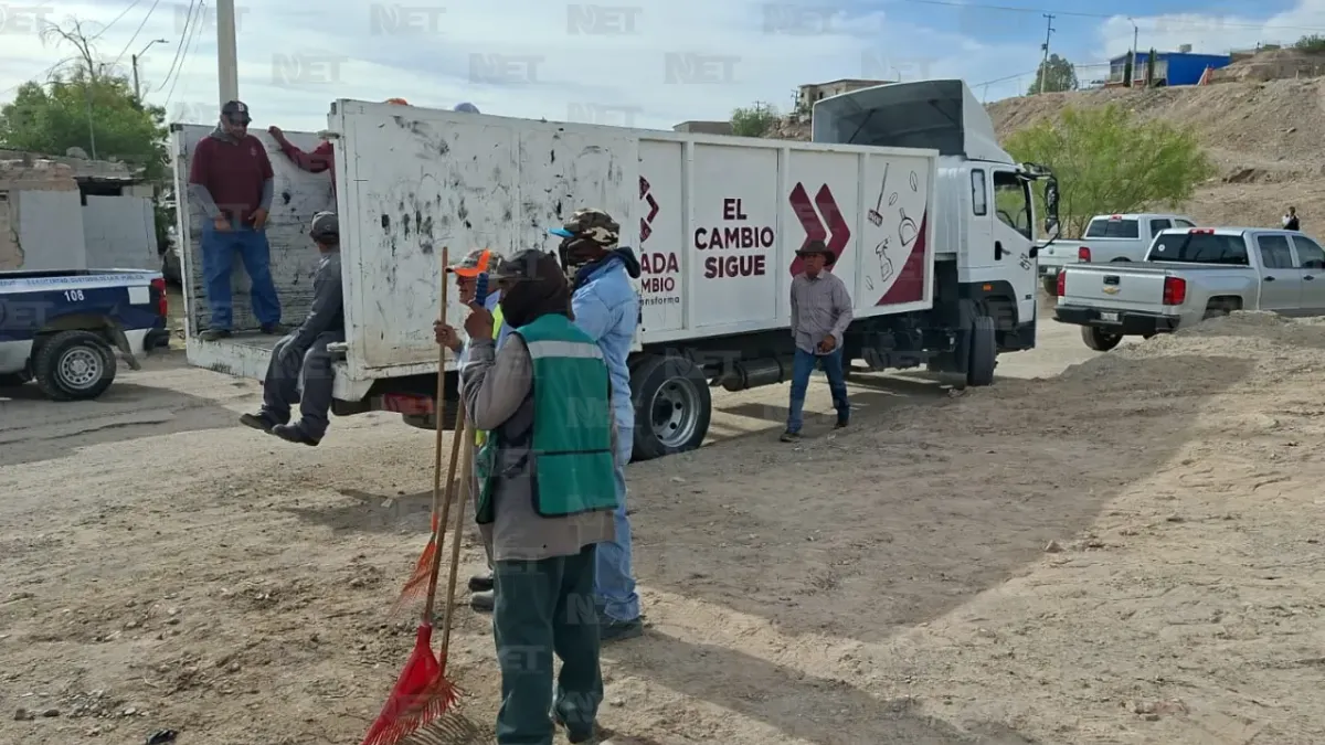 Retira Municipio más de 5 mil toneladas de escombro en distintas colonias