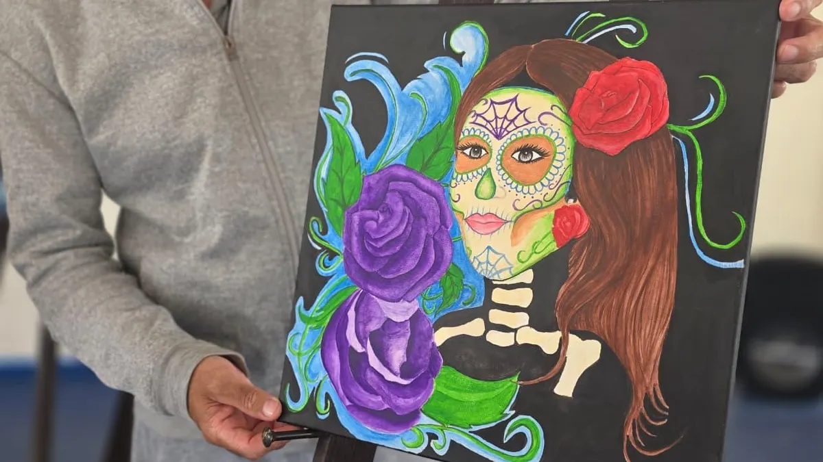 Presentan 22 obras de arte de internos del Cereso 1 en Chihuahua