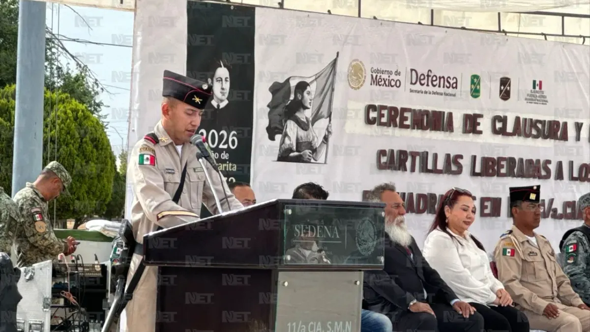 Concluyen 108 jóvenes Servicio Militar y reciben cartilla liberada en Juárez