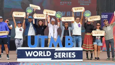 Corredora rarámuri de Guachochi gana por segundo año el UTMB Chihuahua