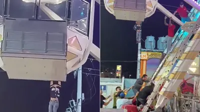Difunden video de menor colgando de rueda de la fortuna en feria de Torreón