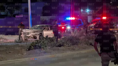 Detienen a dos personas tras persecución con balazos; uno resultó herido