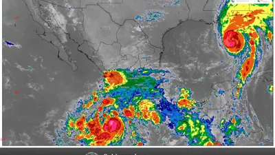 Prevén lluvias torrenciales en dos estados de México por huracán Simon