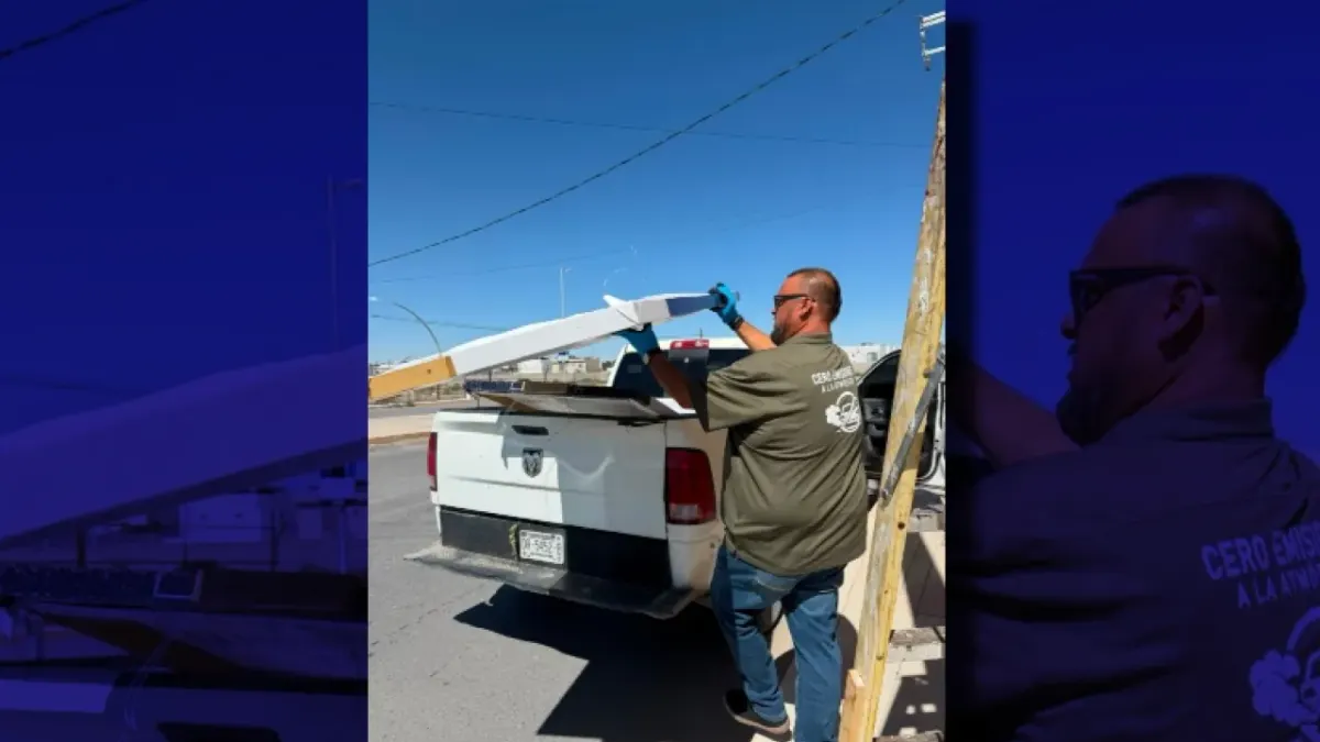 Retira Ecología 200 pendones de publicidad ilegal en postes de Valle de Sol