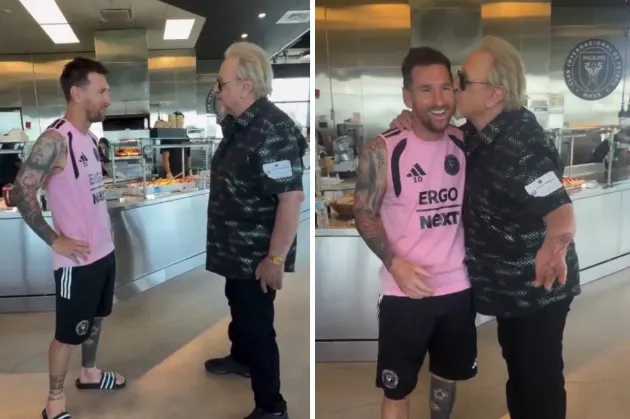 Conoce Lionel Messi a Carlos Villagrán en Miami