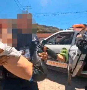 Policías salvan a niña tras picadura de viuda negra en Hermosillo