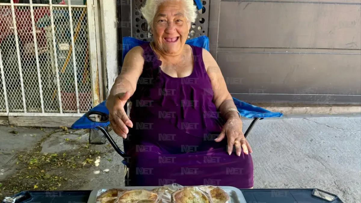 Abuela Dorita se populariza por su carisma y deliciosos pays