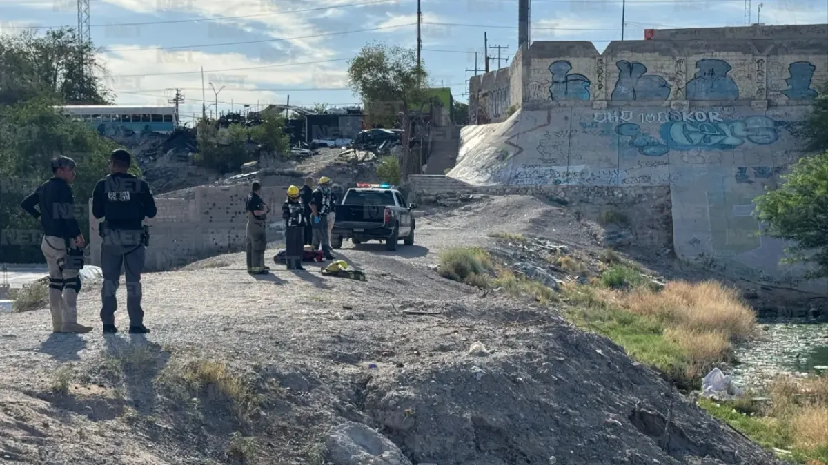 Localizan a hombre sin vida en dique de la colonia Pancho Villa