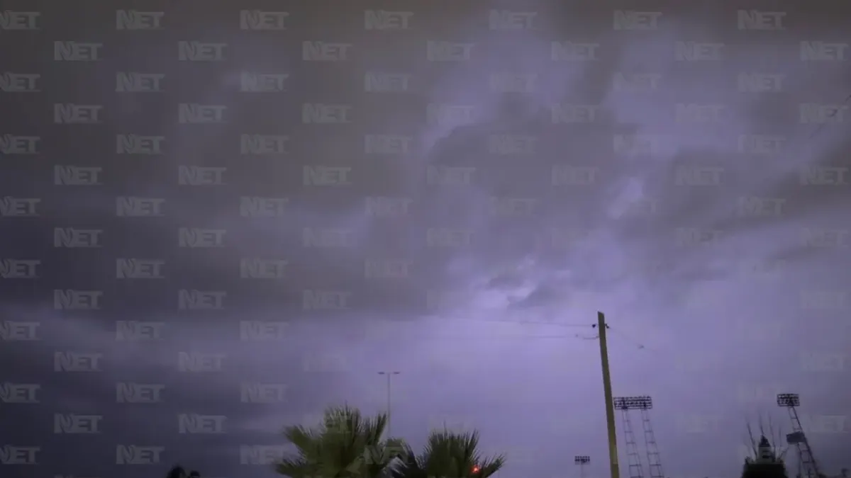 Emite PC alerta por tormenta al poniente de Ciudad Juárez