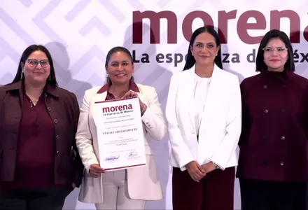 Asume Ana Lilia Rivera coordinación de Morena en Tlaxcala rumbo a 2027