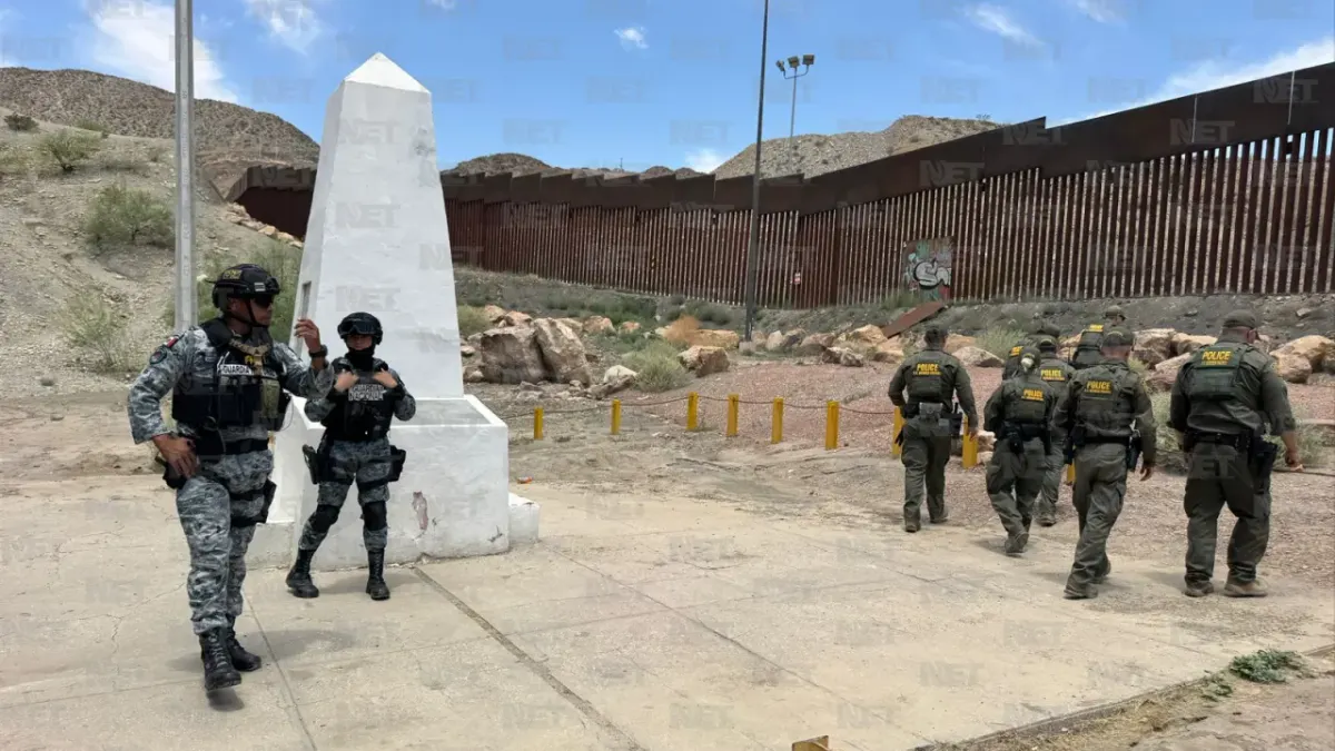 Realizan México y EU operativo 'Espejo' en la frontera