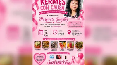Invitan a kermés para apoyar a Margarita en su lucha contra el cáncer