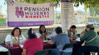 Continúa el registro de pensiones Bienestar en Ciudad Juárez