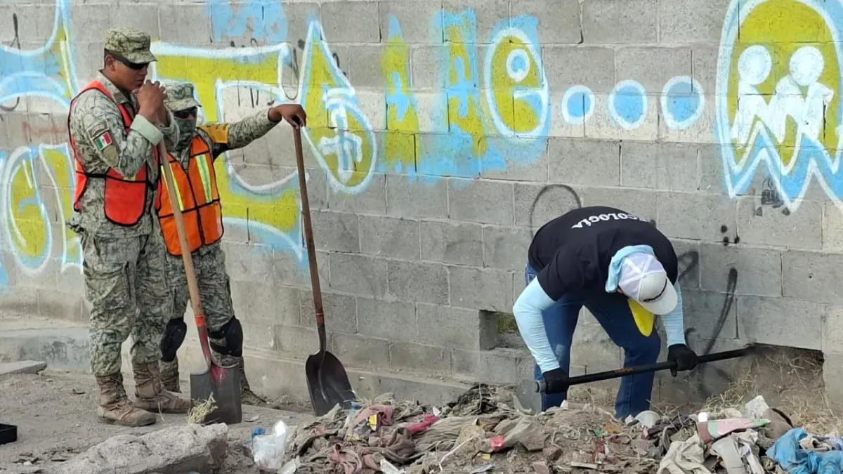Rehabilita Municipio espacios públicos en 10 colonias de Juárez