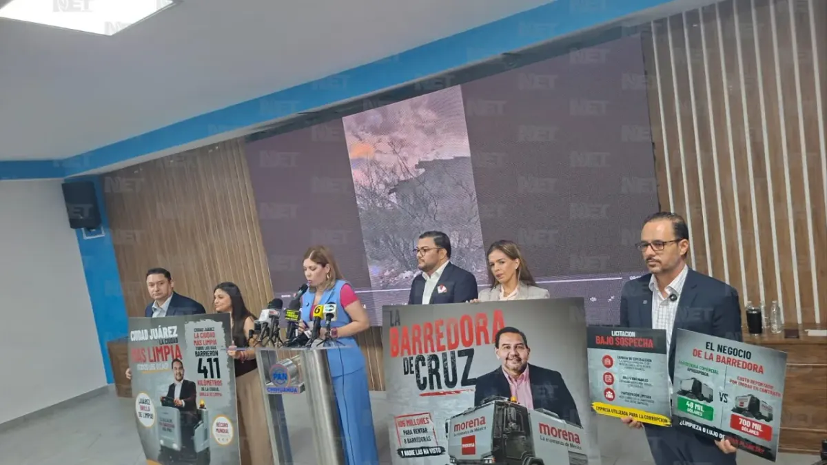 Acusa PAN irregularidades en contrato de barredoras por 105 mdp en Juárez
