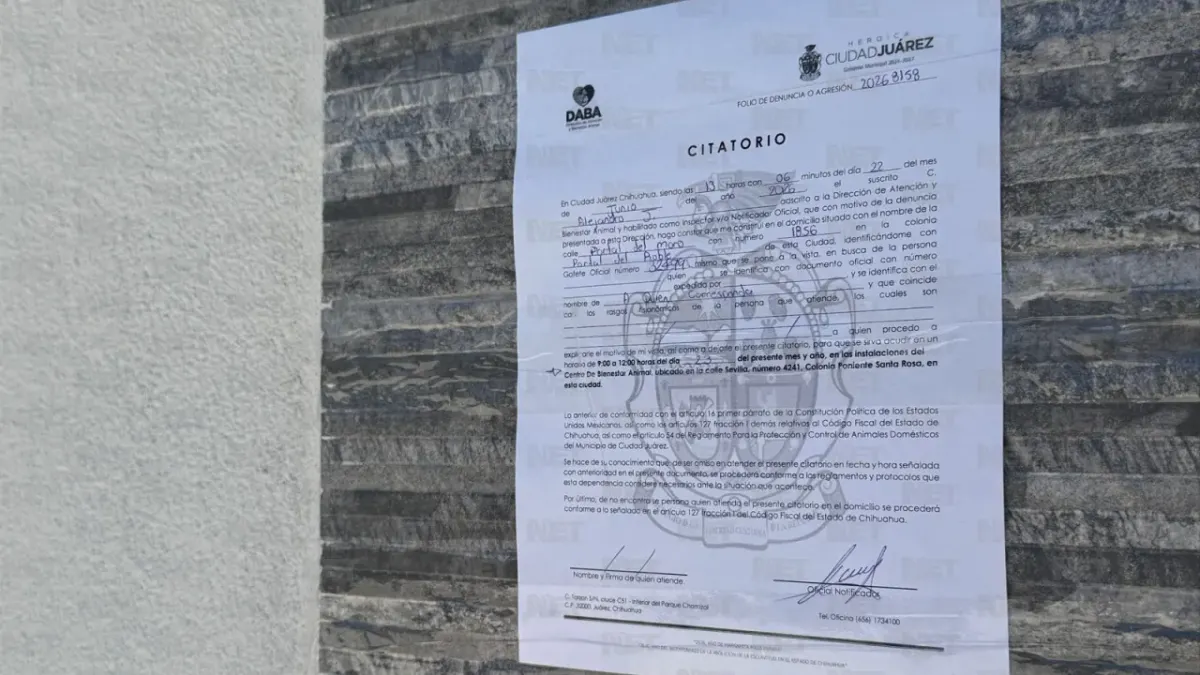 Busca DABA a dueño del perro que atacó a menor en Portal del Roble