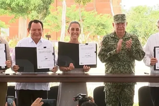 Inaugura Claudia Sheinbaum hospital Agustín O’Horán en Yucatán
