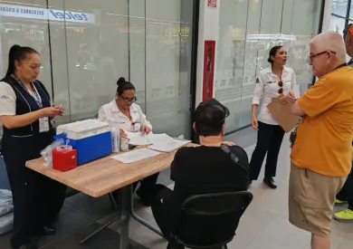Invitan a jornada de vacunación gratuita en centros comerciales este fin de semana