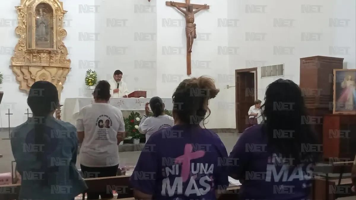 Juárez: Ofrecerán misa por víctimas de feminicidio y desaparición 
