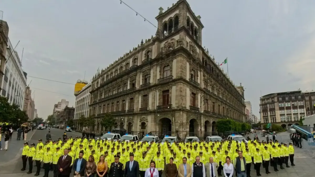 Refuerza CDMX vigilancia en el Centro Histórico con nueva unidad policial