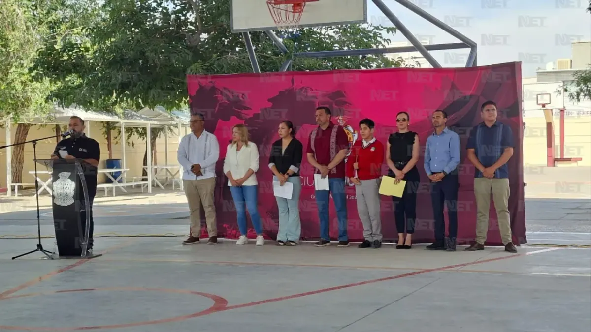 Entrega alcalde rehabilitación de la primaria Juárez y Reforma