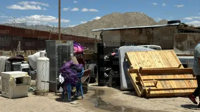 Concluyen esta semana demoliciones del reordenamiento urbano en Anapra