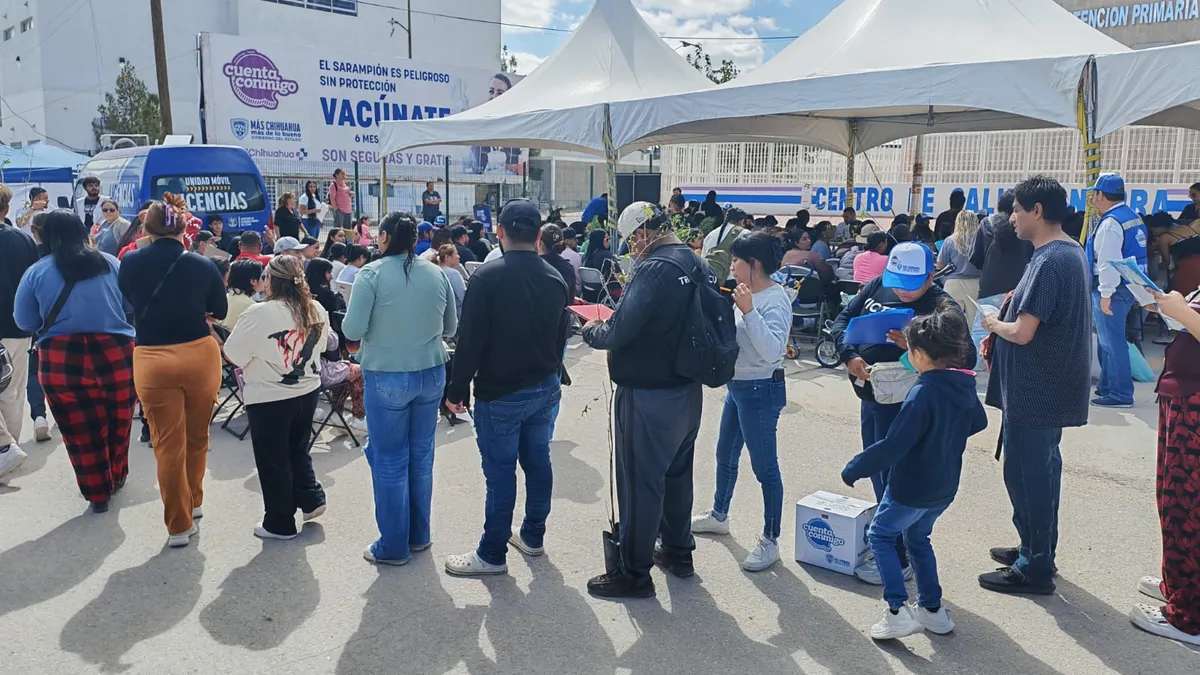 Gobierno del Estado lleva Feria de Salud y Servicios a colonia Anapra