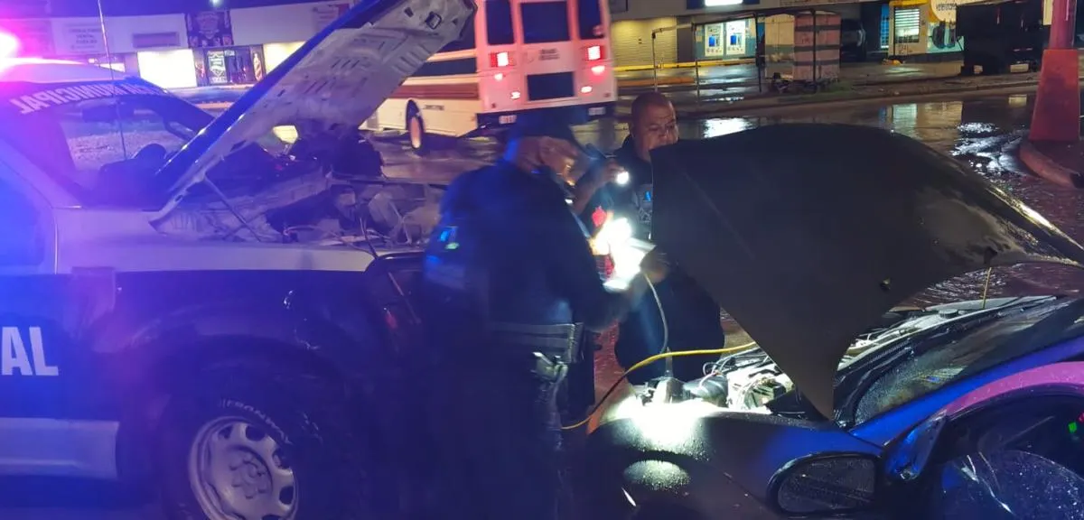 Atiende Policía Municipal más de 70 reportes de auxilio por lluvias