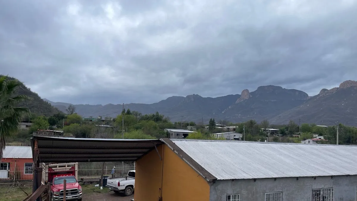 Activan alerta amarilla por lluvias fuertes en noroeste de Chihuahua
