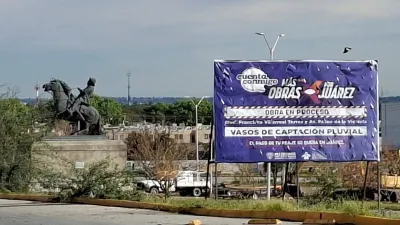Detienen obras de pozo de absorción en De las Torres por lluvias